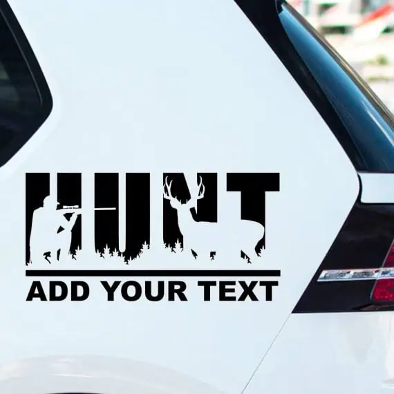 Lovska nalepka HUNT