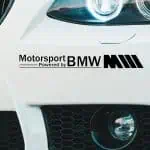 Motorsport Powered by BMW M nalepka
