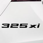 Nalepka BMW 325xi za avto