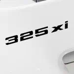 Nalepka BMW 325xi za avtomobil