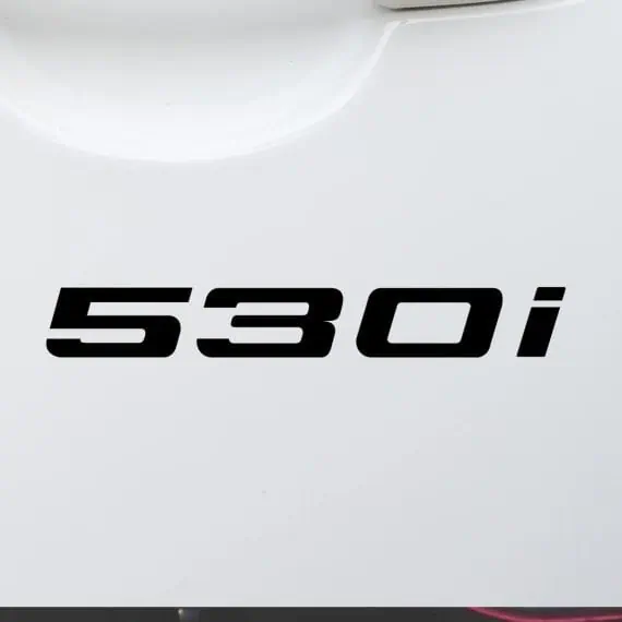 Nalepka BMW 530i