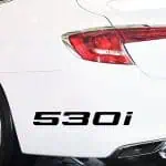 Nalepka BMW 530i iz vinila