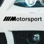Nalepka BMW M Motorsport