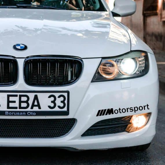 Nalepka BMW M Motorsport za avto