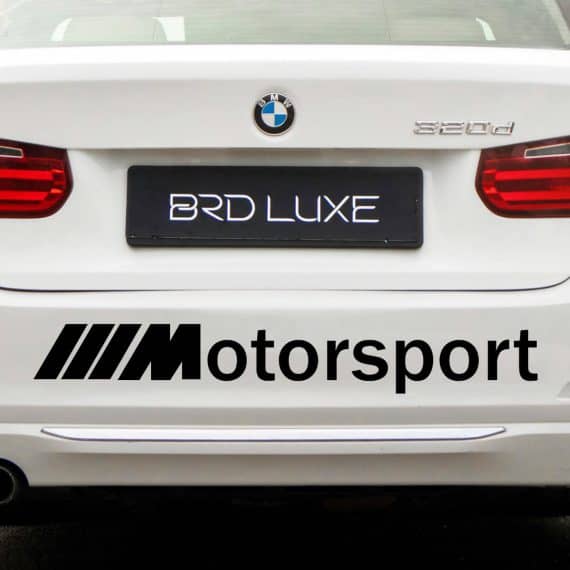 Nalepka BMW M Motorsport za avtomobile
