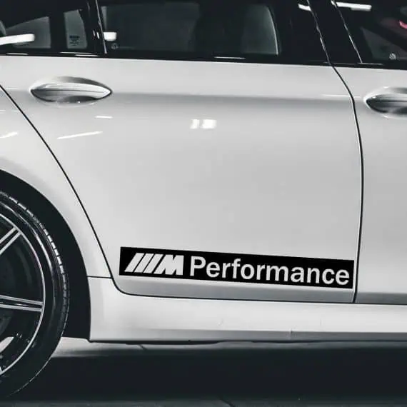 Nalepka BMW M performance