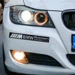 Nalepka powered by BMW Motorsport
