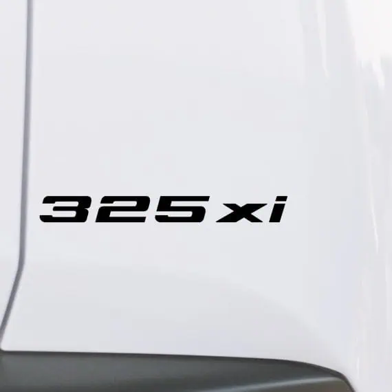 Nalepka za avto BMW 325xi
