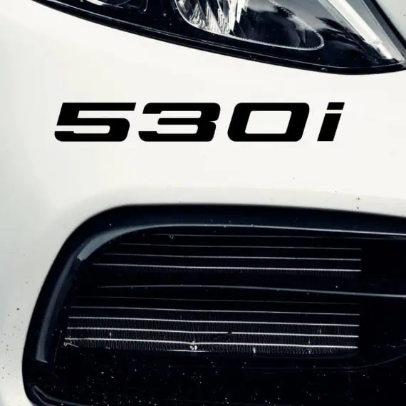 Nalepka za avto BMW 530i