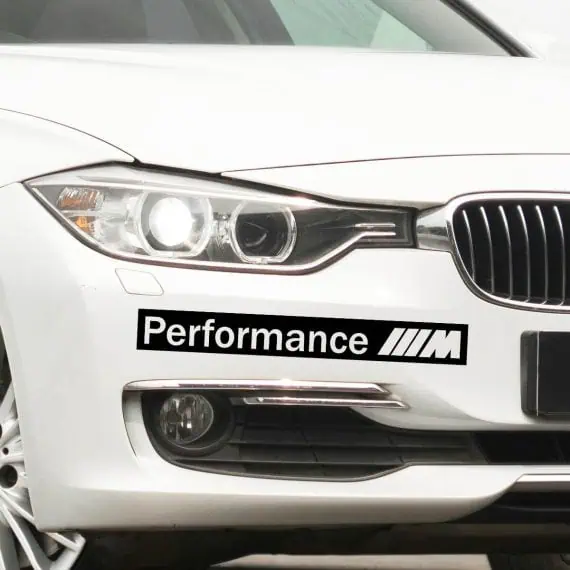 Nalepka za avto BMW performance M