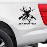 Nalepka za lovce in ribiče za avtomobile