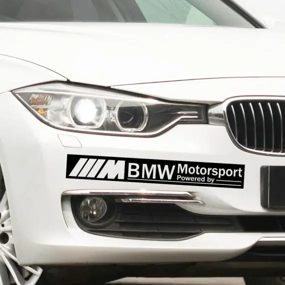 Nalepke powered by BMW Motorsport