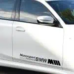 Nalepke za avtomobile Motorsport Powered by BMW M
