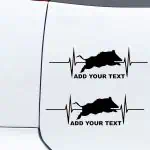 avto nalepki divji prašiči