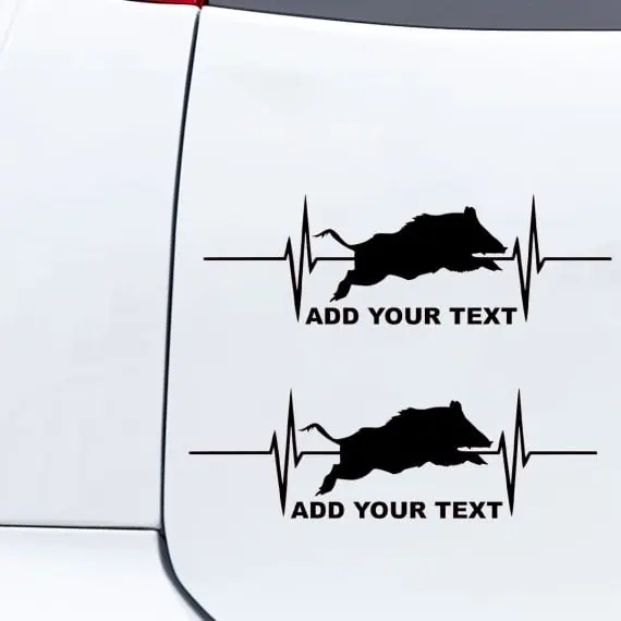 avto nalepki divji prašiči