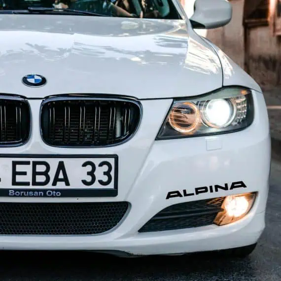 BMW Alpina nalepka za avto