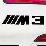 BMW M3 nalepka za avto