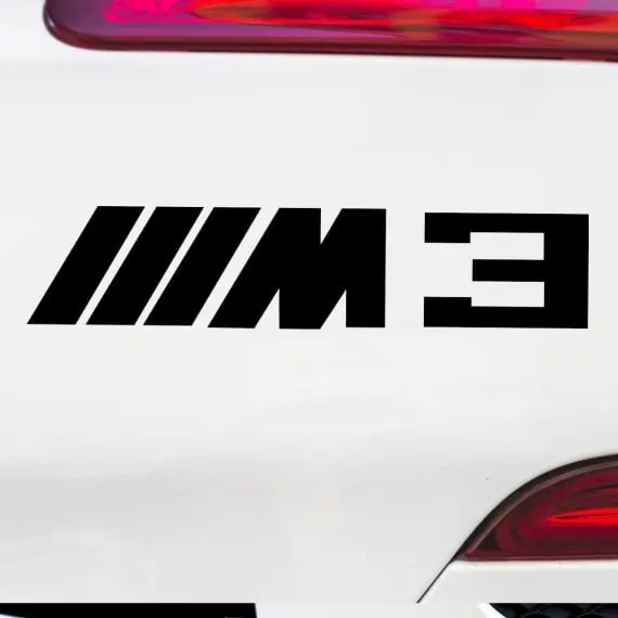 BMW M3 nalepka za avto