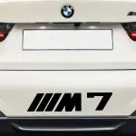 Nalepka BMW M7 avtomobilska