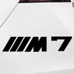 Nalepka BMW M7 za avto
