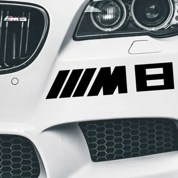 Nalepka BMW M8 za avto