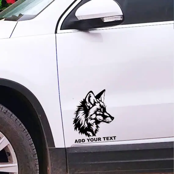 Nalepka LISICA (Vulpes vulpes) za avtomobile