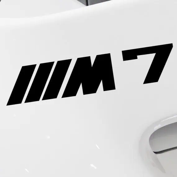 Nalepka za avto BMW M7