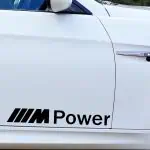 Nalepka za avto M power za BWM