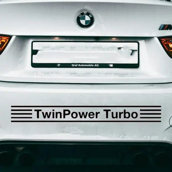 Twin Power Turbo Nalepka BMW