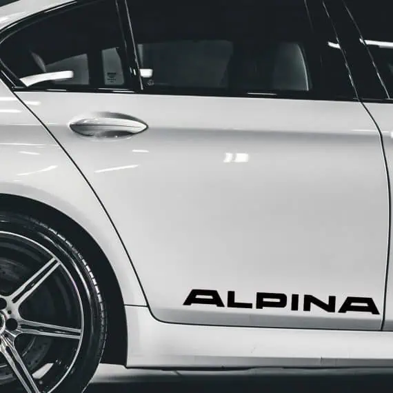 avto Nalepka BMW Alpina