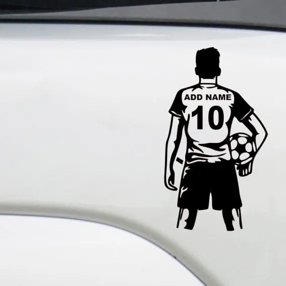 Avto nalepka nogometaš