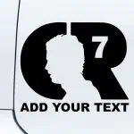 Nalepka za avto CR7