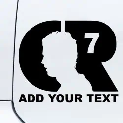 Nalepka za avto CR7