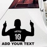 Nalepka za avtomobil Messi
