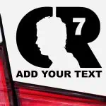 Nalepke za avto CR7