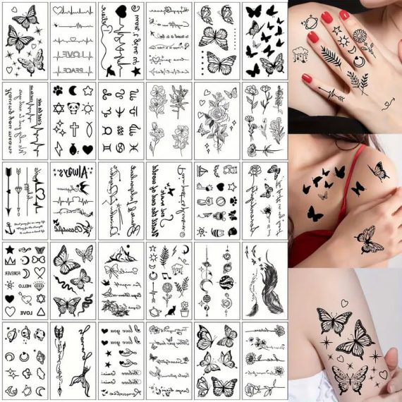 30 Tattoo nalepk napisi, ciati, simboli 30 Tattoo nalepk napisi, ciati, simboli