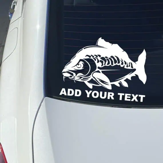 Krap nalepka za avto s personalizacijo