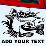 Nalepka za avto riba SOM