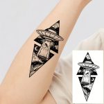 Začasna tetovaža vesoljsci komplet