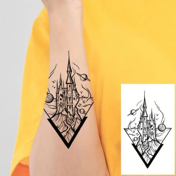 Začasne tetovaže 30 nalepk komplet