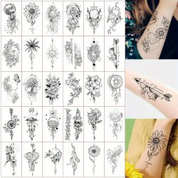 Začasni tatuji komplet 30 kosov