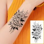 Začasni tatuji rožice komplet 30 kosov