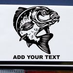 krap nalepke za avtomobile za ribiče