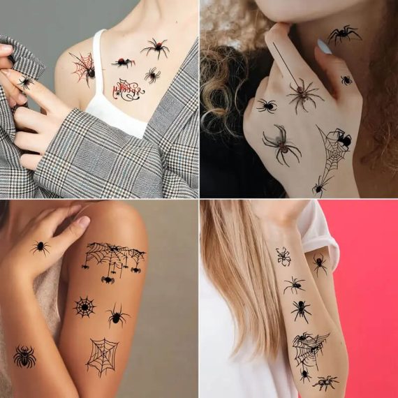 tattoo nalepke pajki
