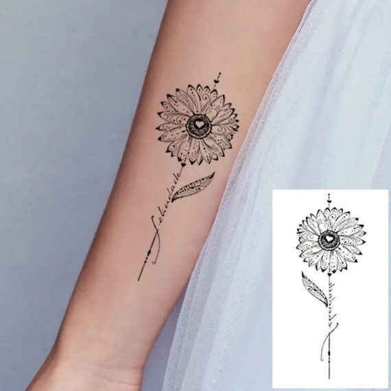 tatuji roža komplet 30 kosov