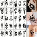 30 delni komplet tattoo nalepk