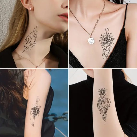 Kompleti tatujev vrtnice in ostale simbolike