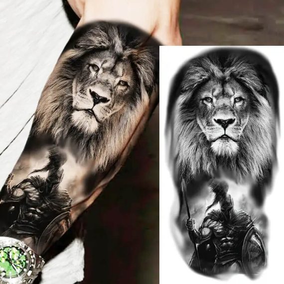 Tatu leva duh bojevnika, čast in moč