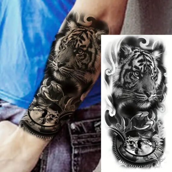 Tatu tigerski stražar časa, potrpežljivosti in usode