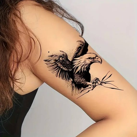 Začasni tattoo orel na roki